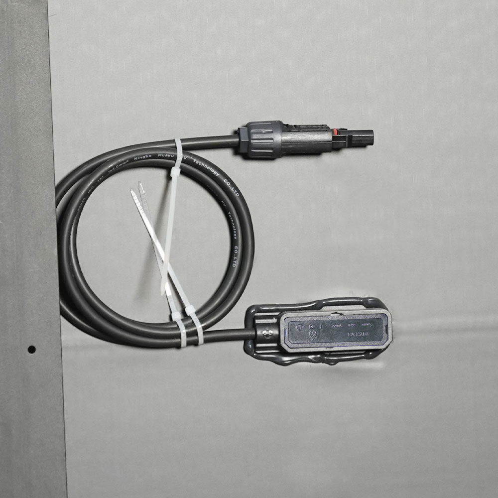 M166H660 350-385W Vidrio simple Todo negro